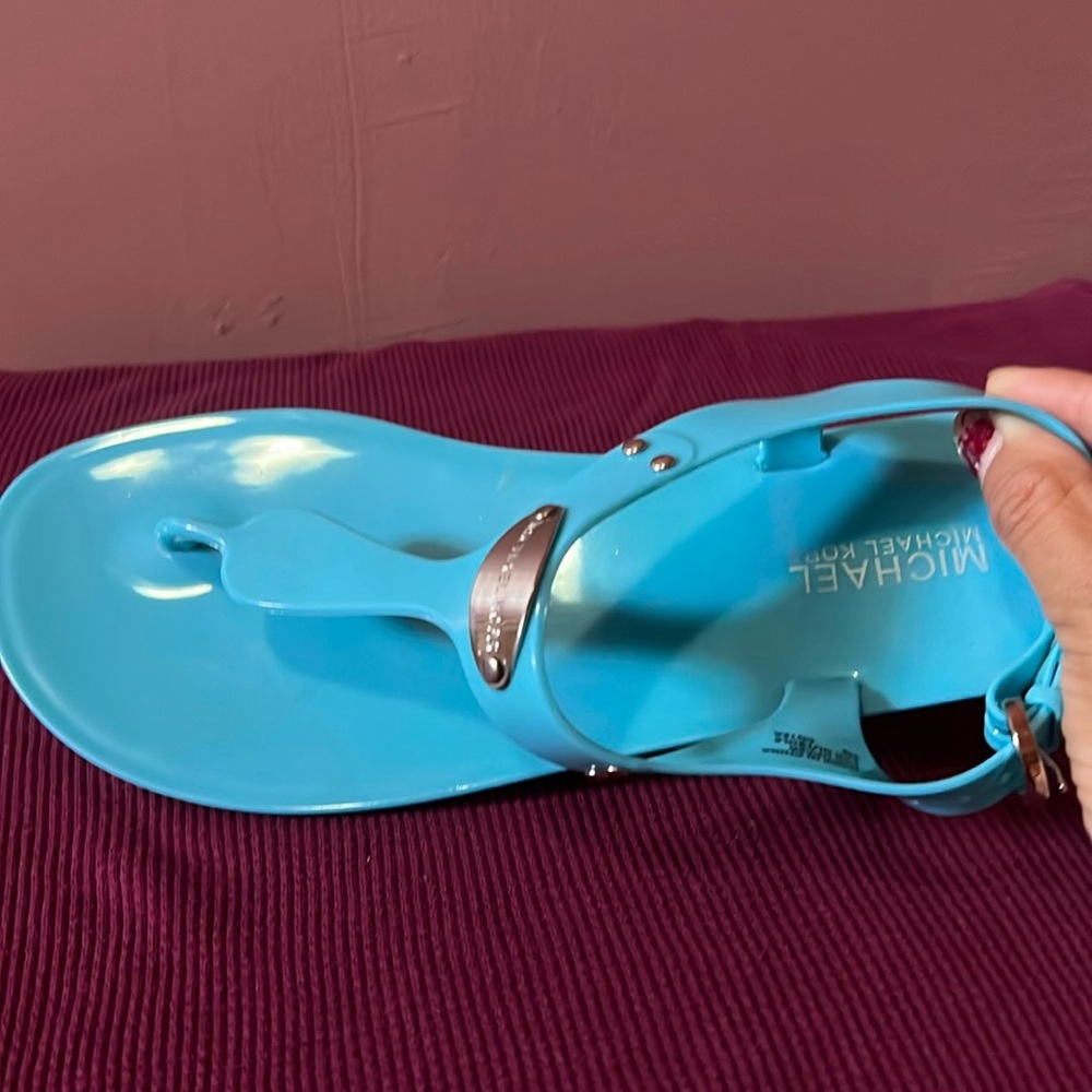 Michael Kora jelly sandals new